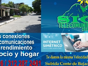 SIÓN TELECOMUNICACIONES INTERNET SIMETRICO AL ALCANCE DE SU MANO 