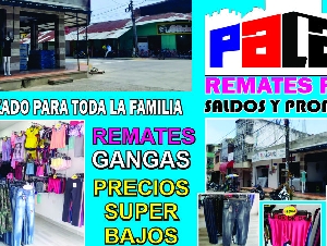 REMATES PALACE SALDOS Y PROMOCIONES  EN PRENDAS DE VESTIR 