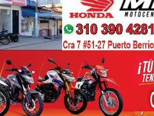 MOTOCENTRO HONDA _ PUERTO BERRIO