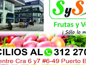 FRUTAS Y VERDURAS SYS / DOMICILIOS