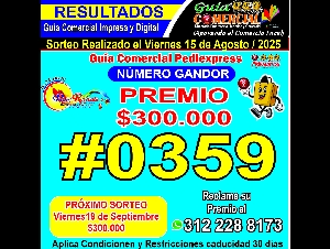 SORTEO APLICACIÓN  PREMIO GRATIS $200.000