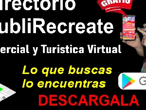 Haz parte de nuestra Guía Comercial Vistual PubliRecreate