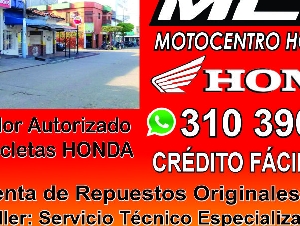 MOTOCENTRO HONDA / COTIZA AQUI