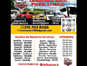 MATEO CARS - TRANSPORTE PUERTA PUERTA