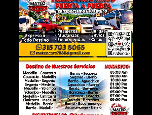 MATEO CARS - TRANSPORTE PUERTA PUERTA